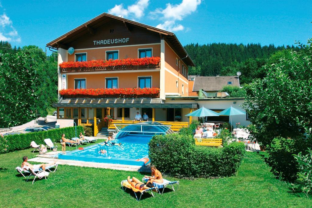 Hotel Restaurant Thadeushof Techelsberg Exterior photo